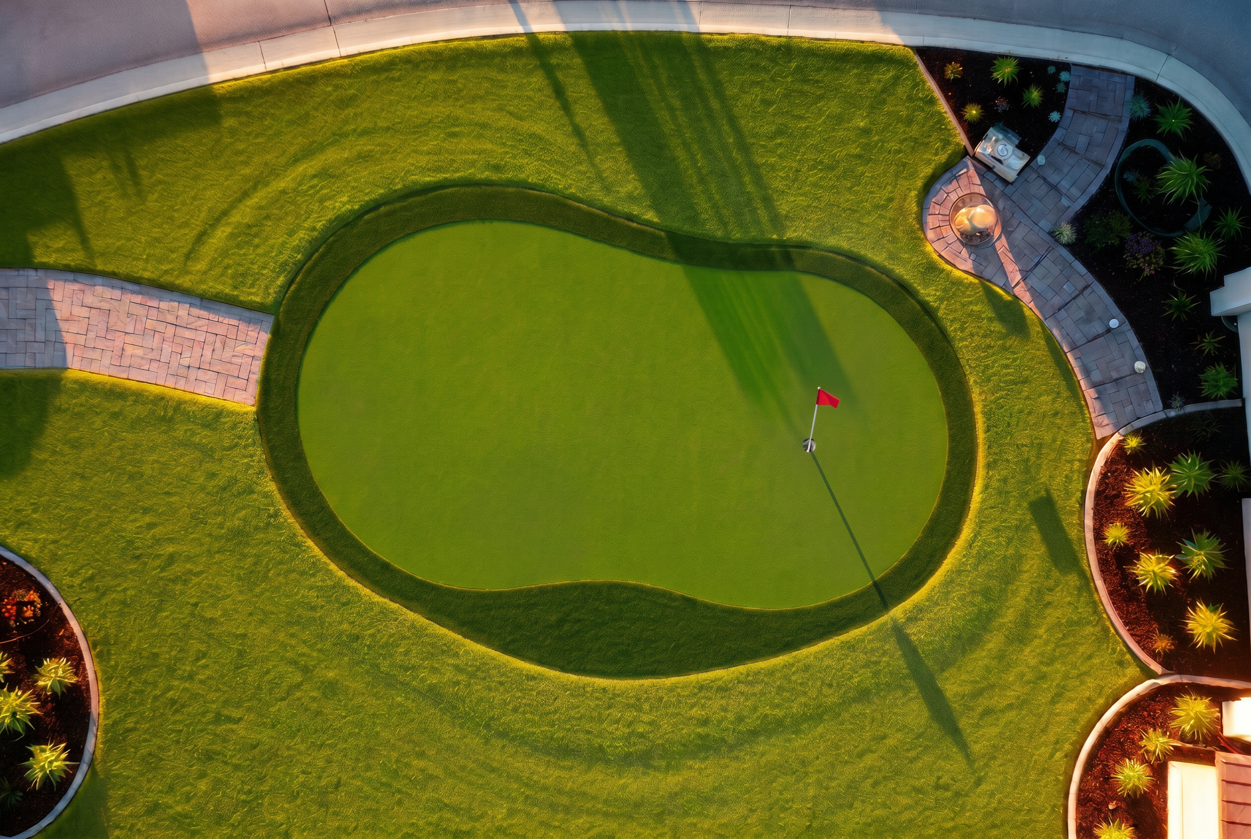 NoMow Turf synthetic grass installation